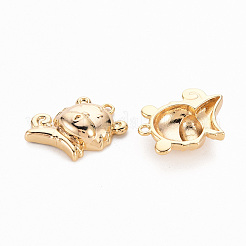 Messing Anhänger & Charms&nbsp;KK-N231-242-NF