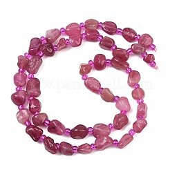 Perline tormalina naturale fili&nbsp;GG-CBA3A44-C02-01