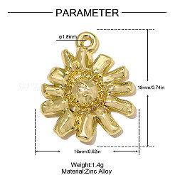 Pendentifs en alliage de zinc&nbsp;AL-OY001-24G