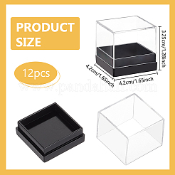 Vetrina per minifigure in plastica trasparente&nbsp;ODIS-WH0043-115A