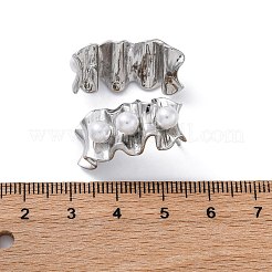 Clous d'oreilles en laiton&nbsp;EJEW-R016-25P
