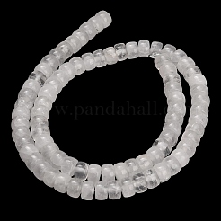Chapelets de perles en cristal de quartz naturel&nbsp;LS-GG-CBA792A-G07-4x7mm