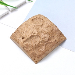 Unfertiges Sandelholzimitat Planetenoberflächenmaterial&nbsp;DIY-E030-01