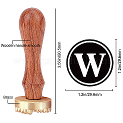 1 pz testa di timbro in ottone dorato&nbsp;DIY-CP0007-80W