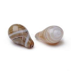 Perle di agata naturale a strisce / agata a strisce&nbsp;G-L514-002A