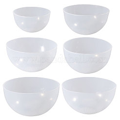 6 Stück 6 Stile Silikon-Puppenkopf-Perückenkappen&nbsp;DOLL-GL0001-05