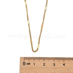 2 mm Panzerketten-Halsketten aus 304 Edelstahl für Damen und Herren&nbsp;NJEW-F351-04G