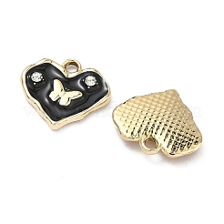 Pendentifs d'émail en alliage&nbsp;ALRI-D303-01G