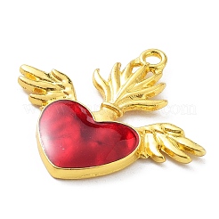 Pendentifs d'émail en alliage&nbsp;ENAM-P252-02G