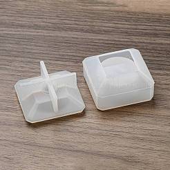 Diy quadratische Kerzenhalter Silikonformen&nbsp;LS-SIMO-C005-01B