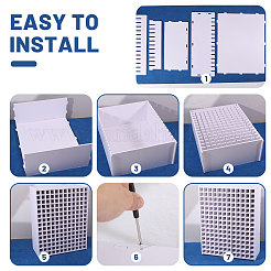 180 Loch PVC-Stifthalter&nbsp;AJEW-WH0609-481
