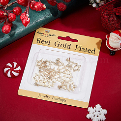 10 pendentif en laiton sur le thème de Noël&nbsp;KK-BBC0014-98