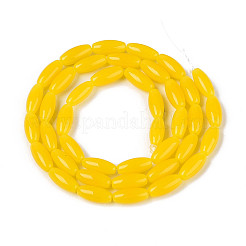 Nachahmung Jade Glasperlen &nbsp;GLAA-T028-15J-03