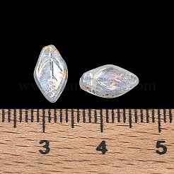 Placage uv perles acryliques transparentes&nbsp;AC-CBA81FF-08A