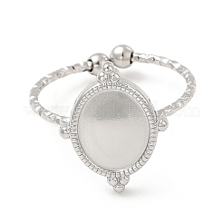 Accesorios de anillo de puño abierto de acero inoxidable 304 que no se deslustran&nbsp;X-STAS-E180-07P