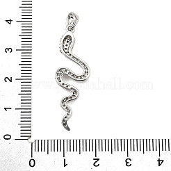 Colgante micropavé cubic zirconia de latón&nbsp;KK-R227-05P