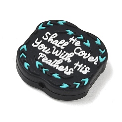 Perles de silicone inspirantes&nbsp;SL-CBAF318-C01