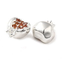 Pendentifs avec zircon cubiques à micro-pavés en laiton&nbsp;KK-H455-16P