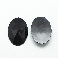 Acryl Strass Cabochons flach zurück&nbsp;GACR-Q011-13x18-01