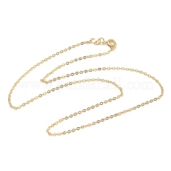 Colliers à chaîne en laiton de 2 mm&nbsp;NJEW-G183-03G-01