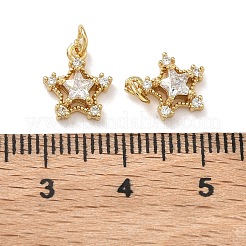 Ottone micro spianare pendenti zirconi&nbsp;KK-A291-13B-G05