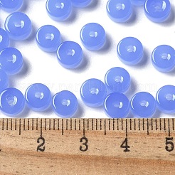 Nachahmung von Jadeglas-Saatperlen&nbsp;SEED-E001-J3x6mm-01