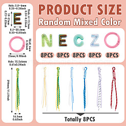 Décorations pendantes de corde de nylon&nbsp;DIY-TA0015-61A