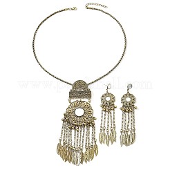 Vintage Schmuckset mit Anhänger aus Legierung&nbsp;WGD7BC1-01