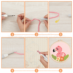 Punch Needle Stickerei Starter Kits für Anfänger&nbsp;EMBR-WH20816-001A