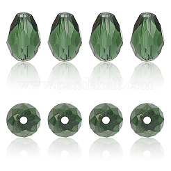 325 brins de perles de verre transparentes&nbsp;EGLA-PA0001-04A