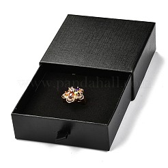Boîte à tiroirs en papier carrée&nbsp;LS-CON-J004-01C-05