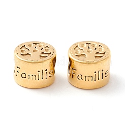 Perlas europeas de acero inoxidable 304 con revestimiento iónico (IP)&nbsp;STAS-M298-12G