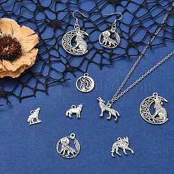 80 pz 8 stili pendenti in lega di stile tibetano&nbsp;FIND-CJ0005-25