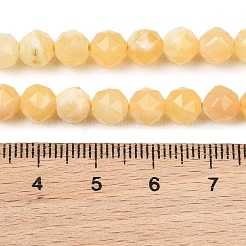 Natürliche gelbe Jade Perlen Stränge&nbsp;GG-CBA702E-A01