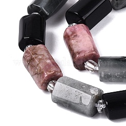 Fili di perle naturali di rodonite&nbsp;G-Q614-01A-02