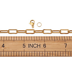 Kits para hacer collares y pulseras de cadena de acero inoxidable&nbsp;DIY-YS0001-23G