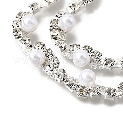 Tassenketten aus Messing mit Kristall-Strass&nbsp;OCOR-XCP0002-75