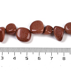 Synthetischen Aventurin Nuggets Perlen Stränge&nbsp;G-B125-A07-01