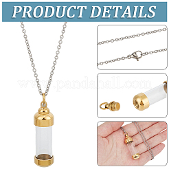 Kits zur Herstellung von Halsketten mit Anhänger zum Selbermachen&nbsp;DIY-CN0003-76G