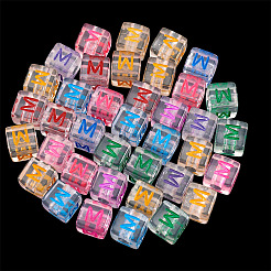 50 Stück europäische Acrylperlen&nbsp;MACR-TADJ0001-13M