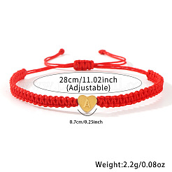 Braccialetti con perline intrecciate in acciaio inossidabile 304&nbsp;HG7153-1