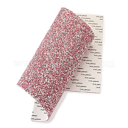 Heißschmelzende Glasrhinestone-Klebefolien, Selbsthaftung, Zum Beschneiden von Tuchbeuteln und -schuhen, rosa, 40x24 cm
