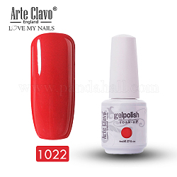 8 ml spezielles Nagelgel, für Nail Art Stempeldruck, Lack Maniküre Starter Kit, rot, Flasche: 25x66mm
