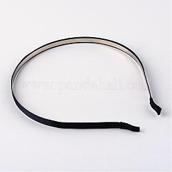 Haar-Accessoires Eisen Haarbänder, mit Ripsband, Schwarz, 126.5 mm