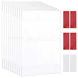 Акриловая рамка для настольных карт, с двусторонним скотчем, прозрачные, 10x15.5x0.35 см
