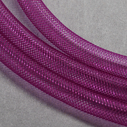 Cable de hilo de plástico neto, púrpura, 8mm, 30 yardas