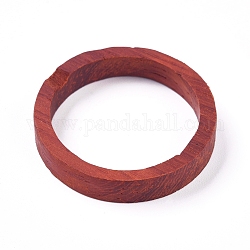 Незавершенная рама из сандалового дерева, для diy эпоксидной смолы, подвеска для украшений из смолы, ожерелья делает, кольцо / круг, 28 мм, внутренний диаметр: 23 мм