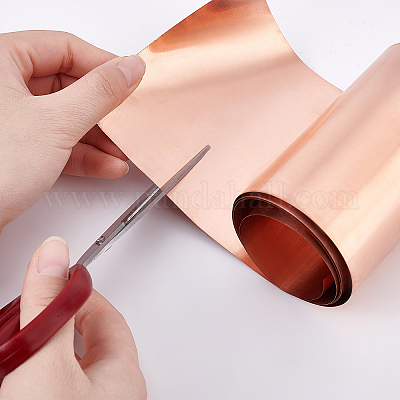 Wholesale Olycraft Gauge Copper Roll Weather Proof Brass Sheet Copper Foil Light Salmon Color