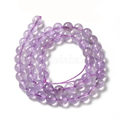 Brins de perles d'améthyste lavande naturelle&nbsp;G-E589-01B-1