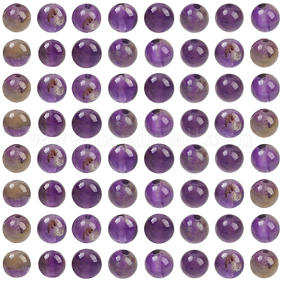 200 pz perline di ametista naturale&nbsp;G-SP0001-22A-1